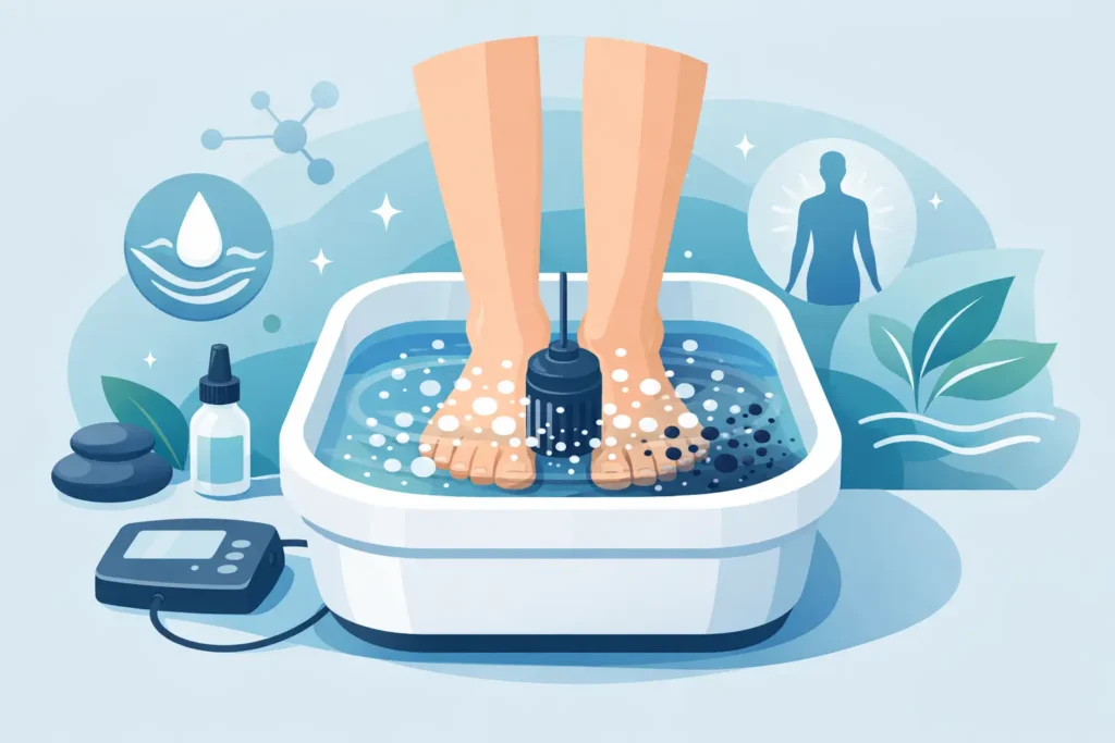 Ionic Foot Detox Benefits: What to Expect