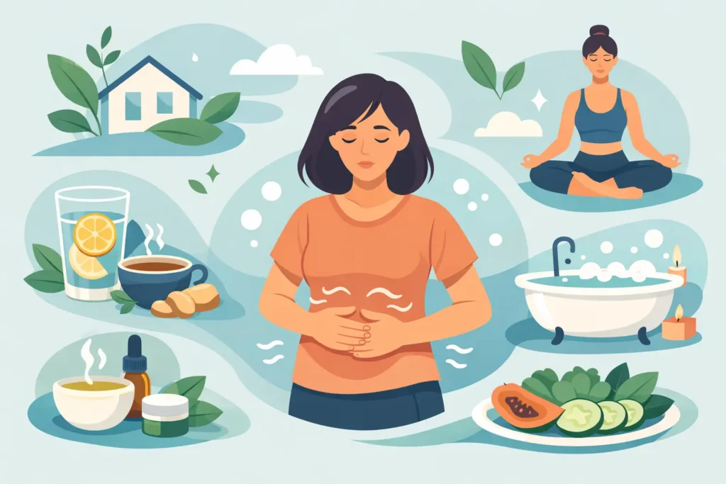 How to Relieve Bloating Naturally at Home