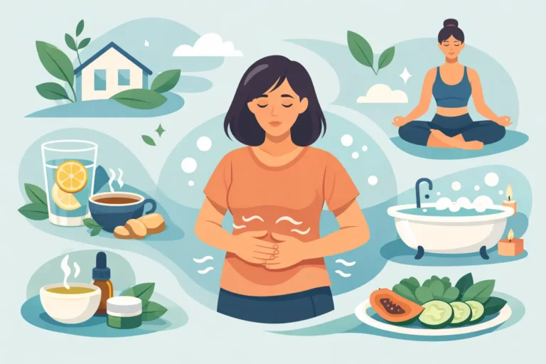 How to Relieve Bloating Naturally at Home